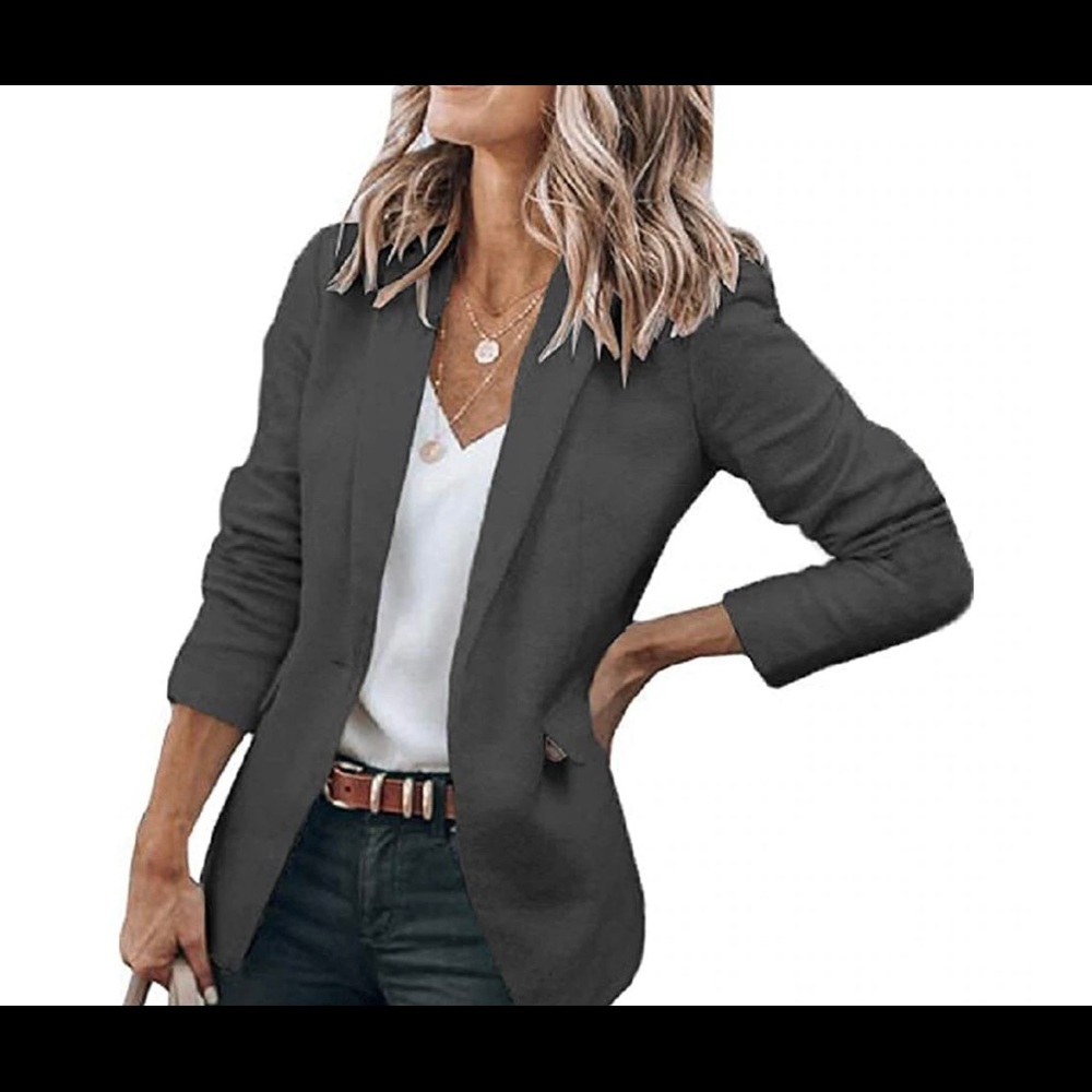 Cicy Bell Womens Casual Blazer medium